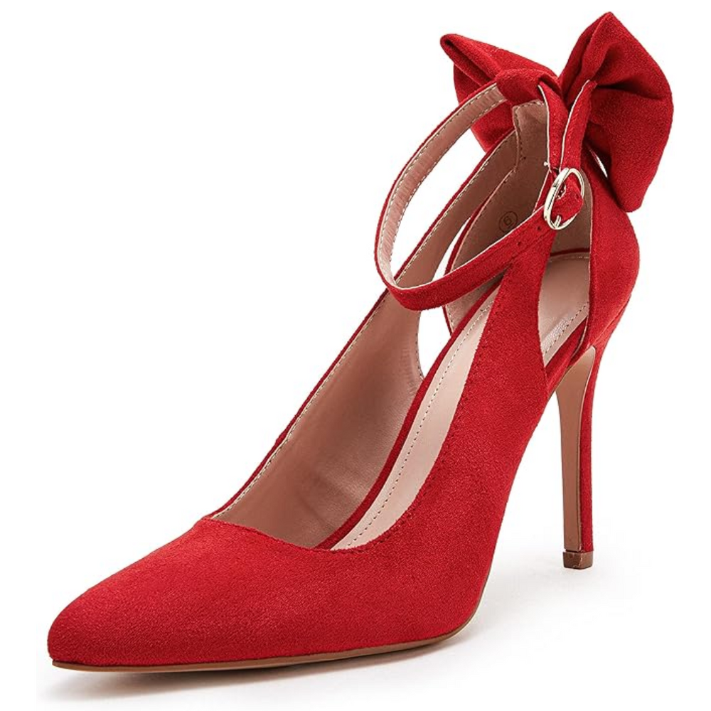 Hailey Trendy Bow-Accent High Heels - Stylish Women's Footwear for Every Occasion