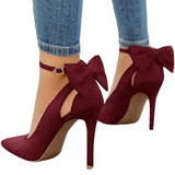 Hailey Trendy Bow-Accent High Heels - Stylish Women's Footwear for Every Occasion