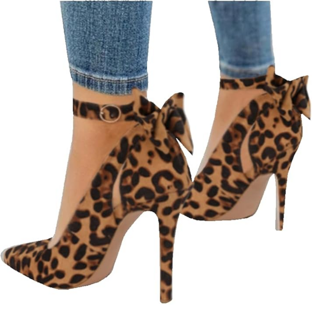Hailey Trendy Bow-Accent High Heels - Stylish Women's Footwear for Every Occasion