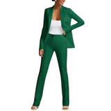 Chic Quina Ladies Blazer Set - Stylish Women's Suit for Office & Casual Wear