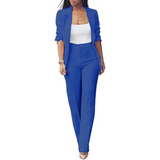 Chic Quina Ladies Blazer Set - Stylish Women's Suit for Office & Casual Wear
