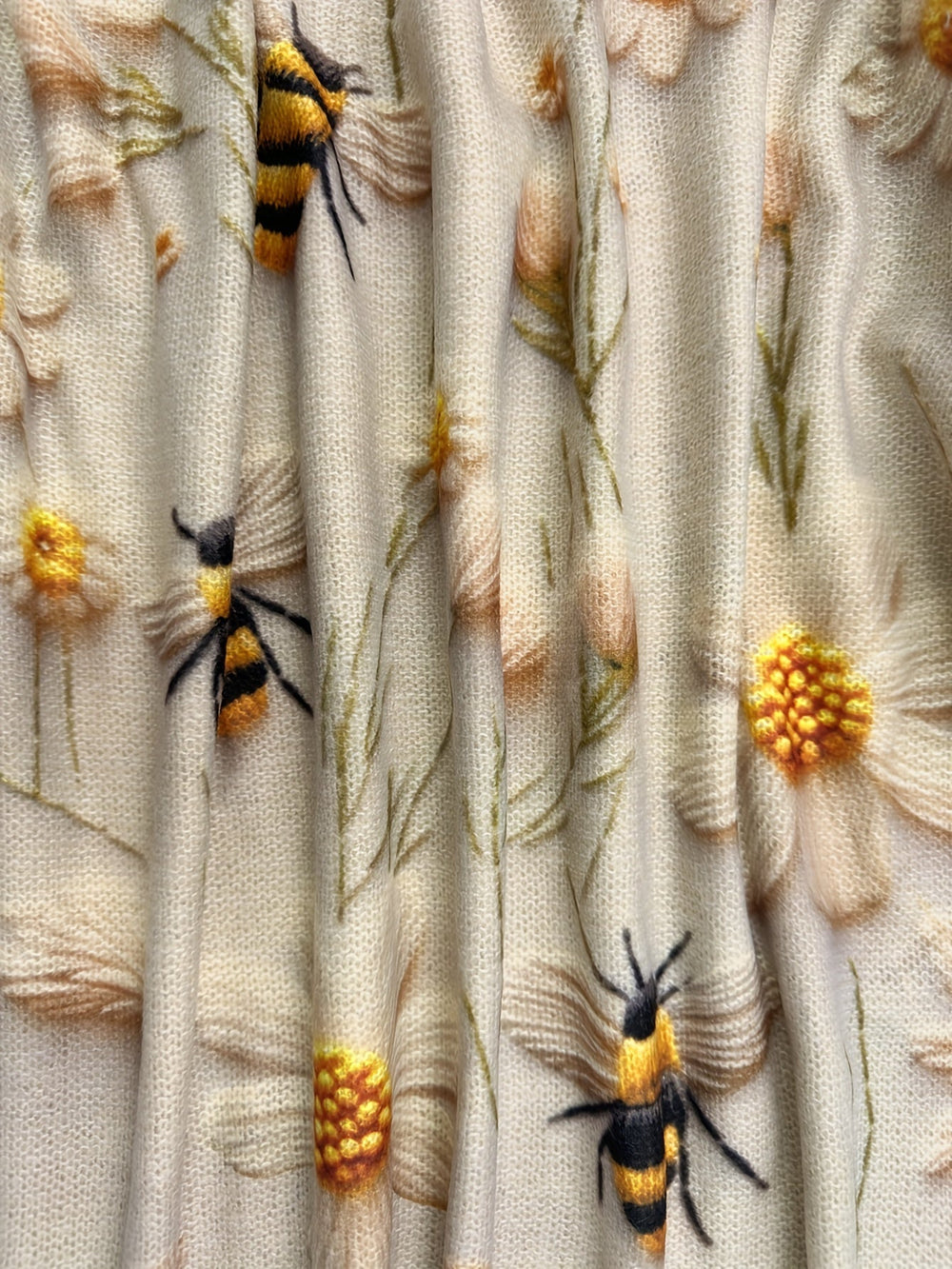 Trendy Ladies Sweater with Bee Pattern - Sophie