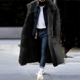 Trendy Long Warm Winter Coat for Men - Matteo