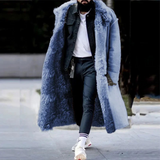 Trendy Long Warm Winter Coat for Men - Matteo
