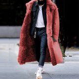 Trendy Long Warm Winter Coat for Men - Matteo