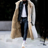 Trendy Long Warm Winter Coat for Men - Matteo