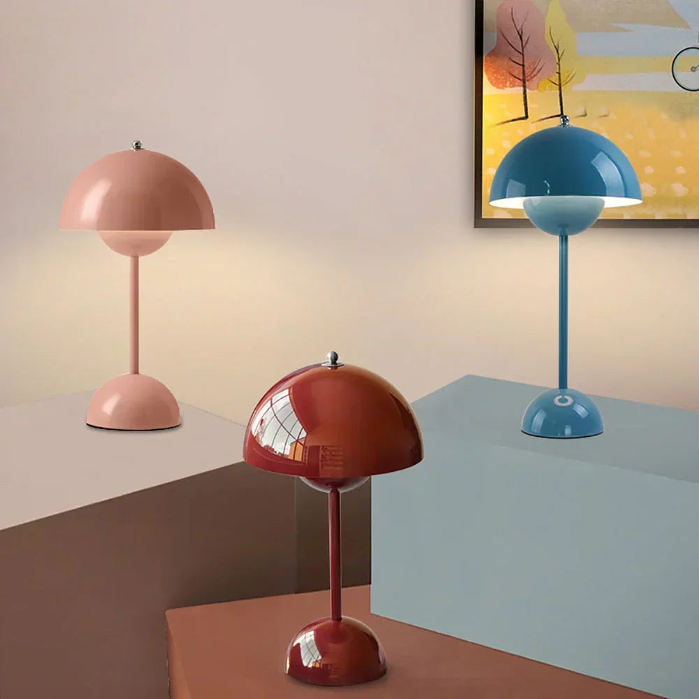 Trendy Mushroom-Shaped Table Lamp - MushLuxe | Stylish Home Decor Lighting