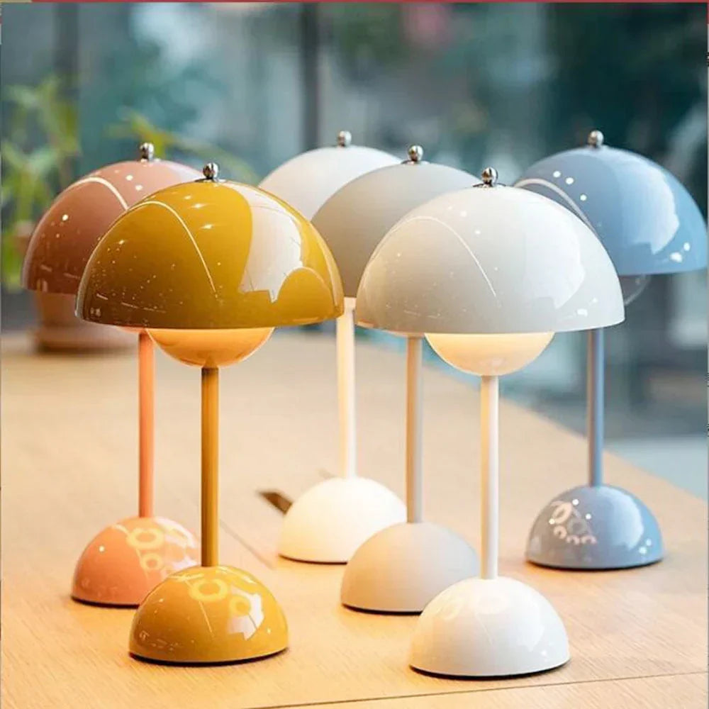 Trendy Mushroom-Shaped Table Lamp - MushLuxe | Stylish Home Decor Lighting