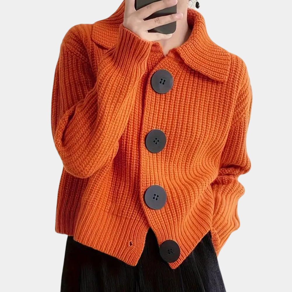 Trendy Orange Women's Jacket - Romy