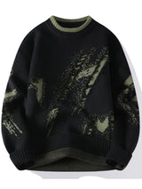 Trendy Oversized Knitted Sweater - Ethan