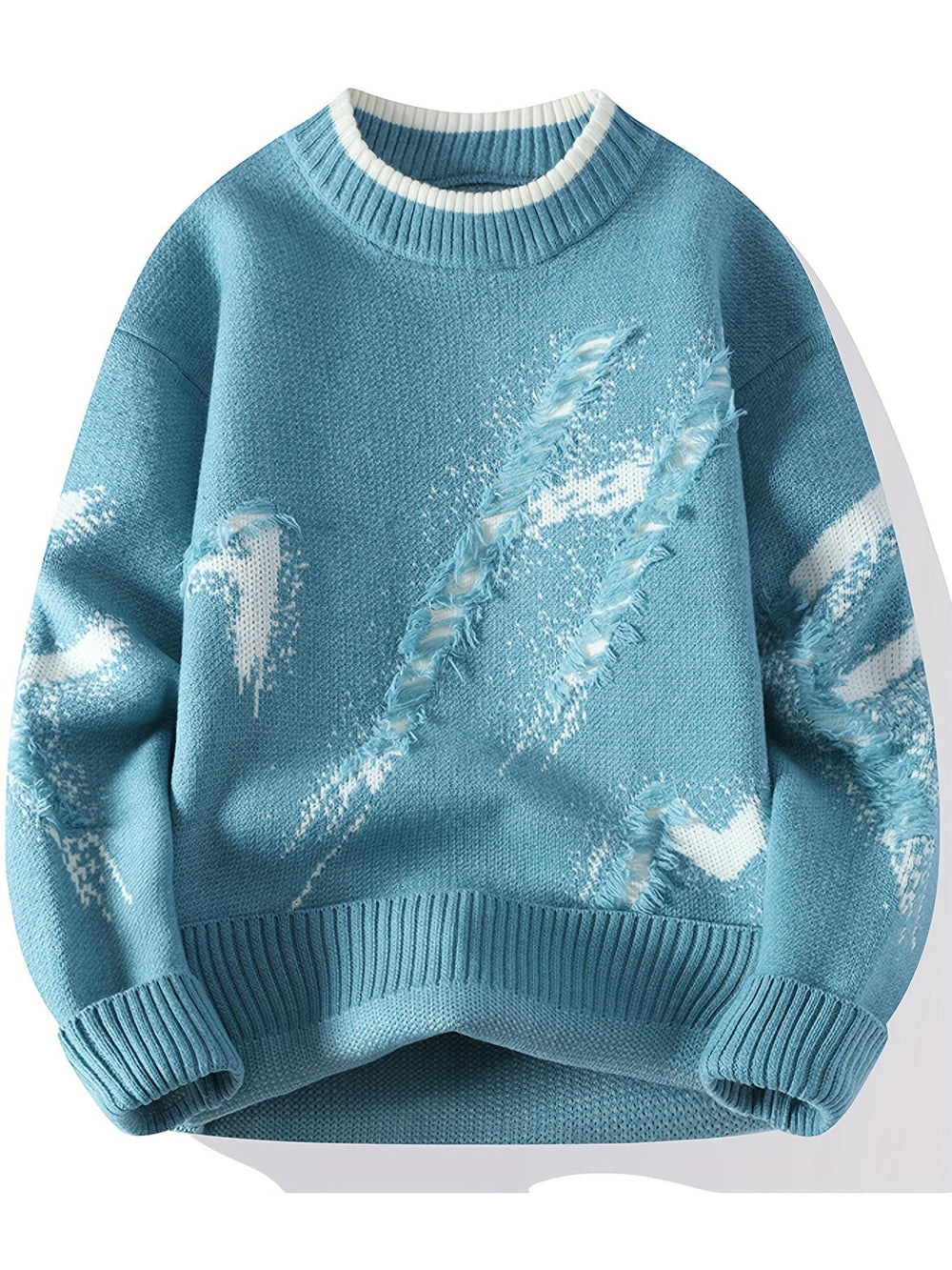 Trendy Oversized Knitted Sweater - Ethan