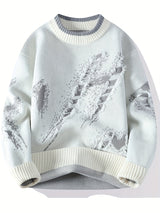 Trendy Oversized Knitted Sweater - Ethan