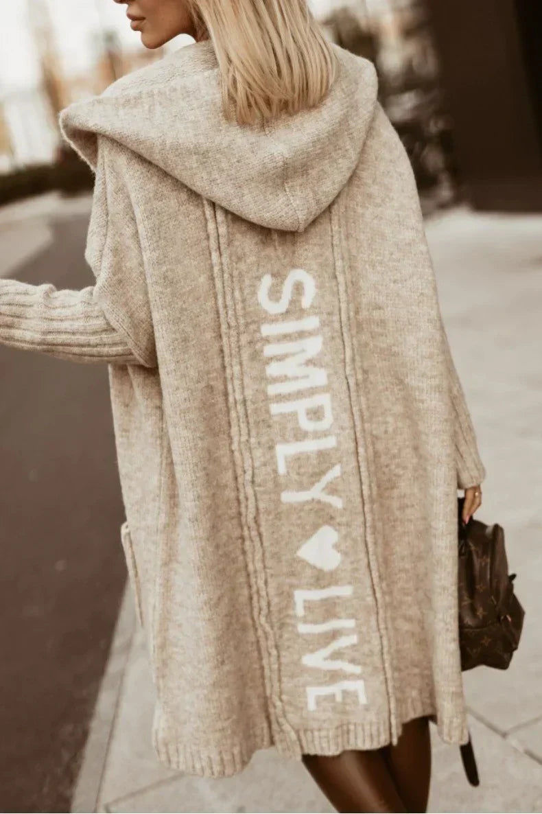 Trendy Oversized Women's Cardigan - Amelie