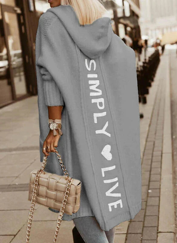 Trendy Oversized Women's Cardigan - Amelie