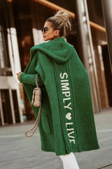 Trendy Oversized Women's Cardigan - Amelie