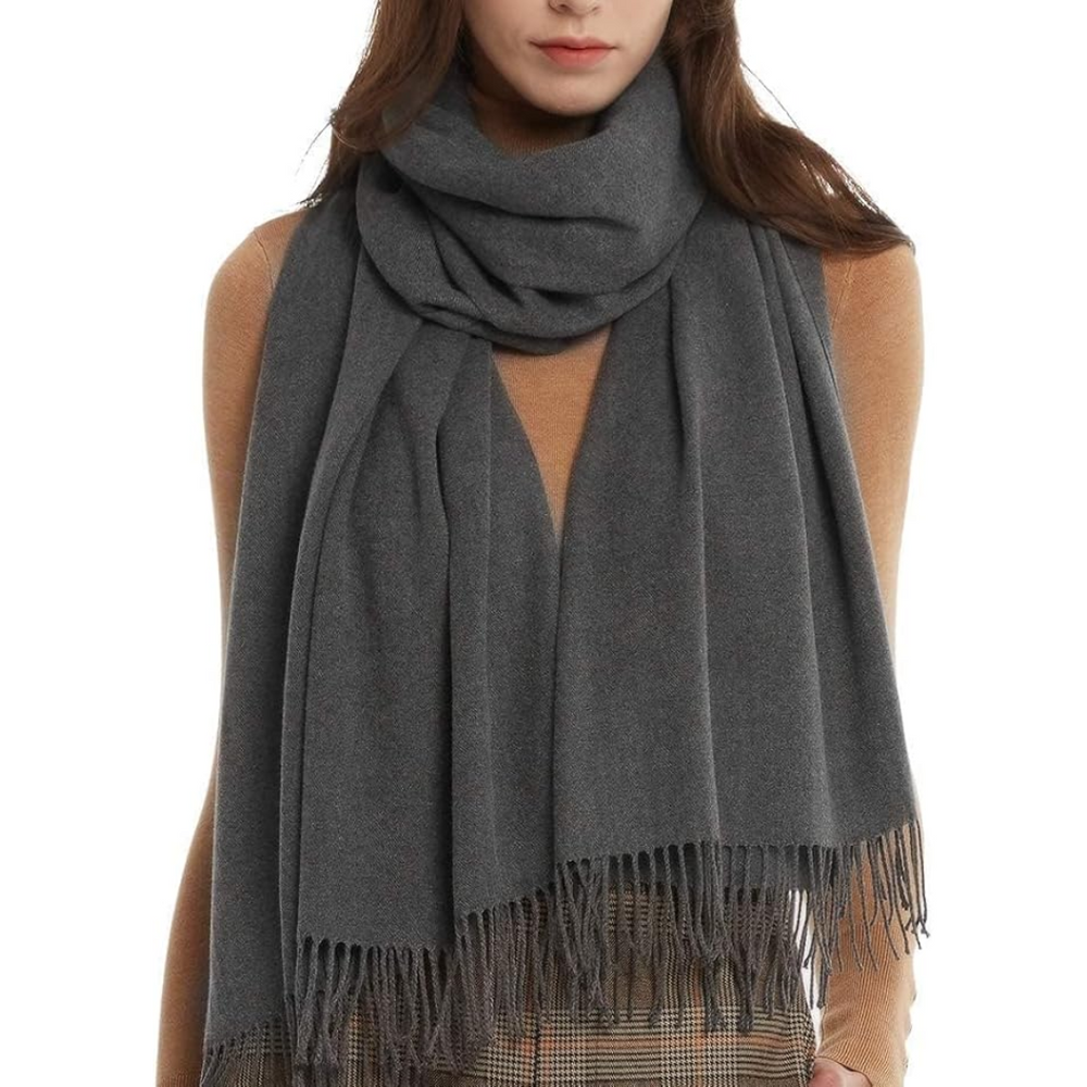 Elegant Eleanor Women's Pashmina Scarf - Trendy Fashion Accessory for All Seasons