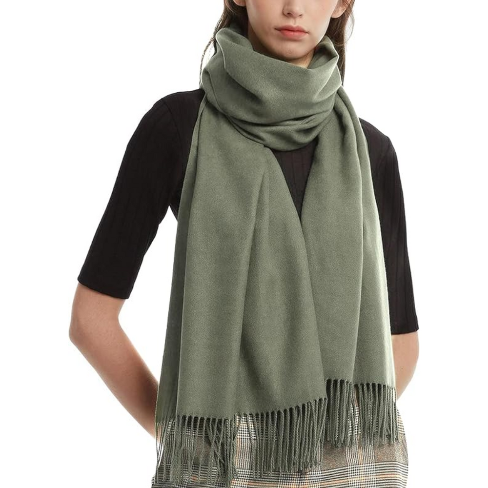 Elegant Eleanor Women's Pashmina Scarf - Trendy Fashion Accessory for All Seasons