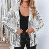 Trendy Sequined Blazer – Olivia