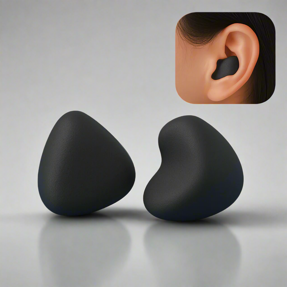 Premium Noise-Cancelling Silicone Earplugs for Ultimate Sleep Comfort | Block Out Distractions & Enhance Rest