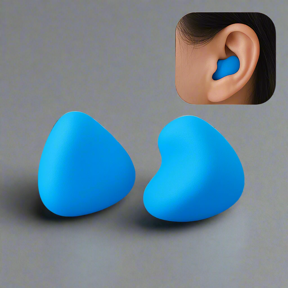 Premium Noise-Cancelling Silicone Earplugs for Ultimate Sleep Comfort | Block Out Distractions & Enhance Rest
