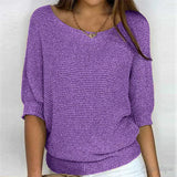 Enhanced Product Title: **Eunice™ Relaxed Knit Top - Cozy & Stylish Women's Sweater** 

This title includes relevant keywords that can help improve visibility in Google Shopping while clearly describing the product.