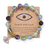 Turkish Evil Eye Pendant Bracelet | Protective Beaded Jewelry for Luck and Safety