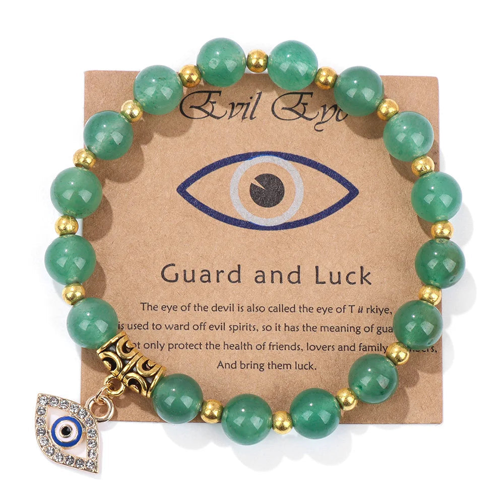 Turkish Evil Eye Pendant Bracelet | Protective Beaded Jewelry for Luck and Safety