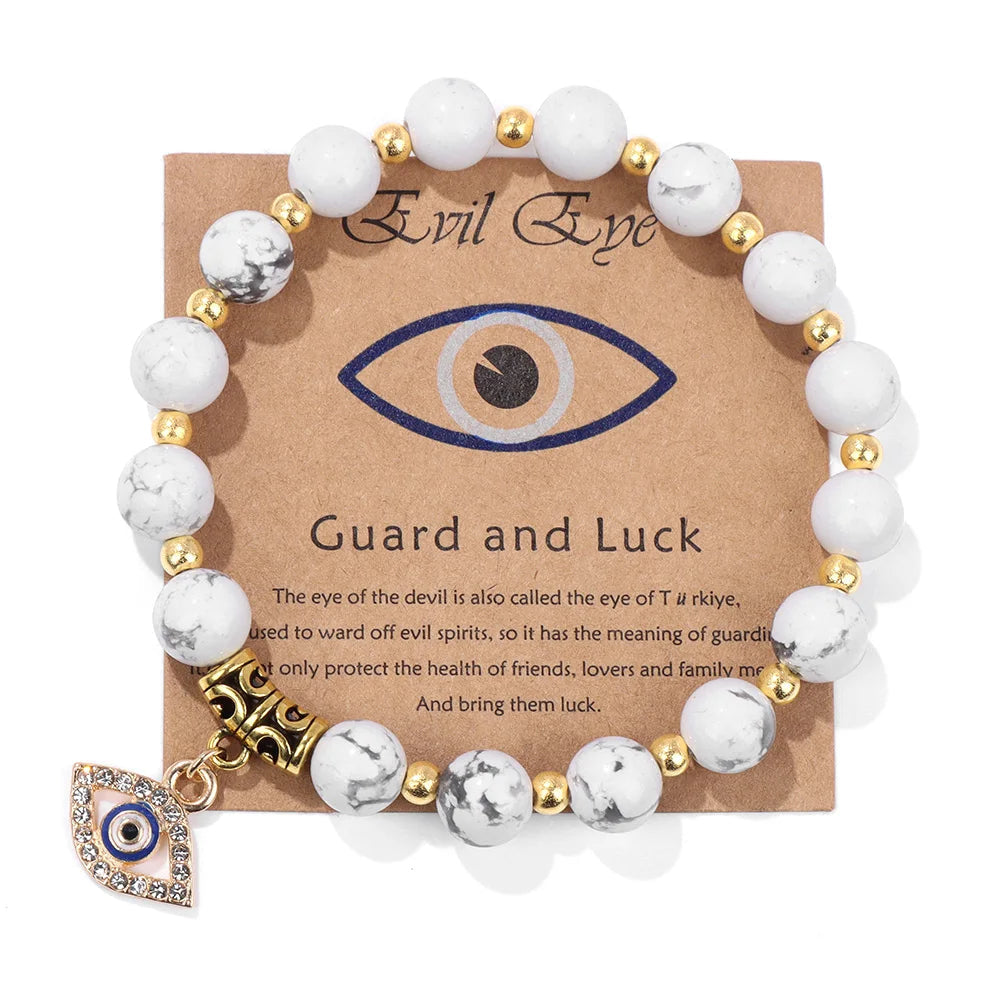 Turkish Evil Eye Pendant Bracelet | Protective Beaded Jewelry for Luck and Safety