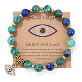 Turkish Evil Eye Pendant Bracelet | Protective Beaded Jewelry for Luck and Safety