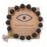 Turkish Evil Eye Pendant Bracelet | Protective Beaded Jewelry for Luck and Safety