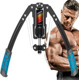 Kalsten | TwisterPro Adjustable Hydraulic Arm Trainer – 10–200 kg Resistance – Upper Body Strength Training for Arms, Chest & Shoulders