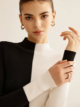Two-Colored Sweater for Women - Eloise
