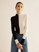 Two-Colored Sweater for Women - Eloise