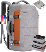 40L AeroPack Water-Resistant Travel Laptop Backpack with USB Charging Port & Anti-Theft Lock – Perfect for Commuting & Outdoor Adventures