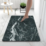 Non-Slip Bath Mat – Marble Look, Absorbent & Machine-Washable 60×90cm
