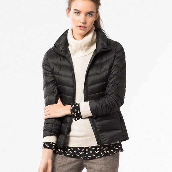 Urban Chic Lightweight Down Jacket – Diana