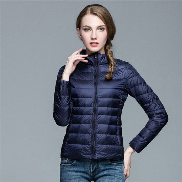 Urban Chic Lightweight Down Jacket – Diana