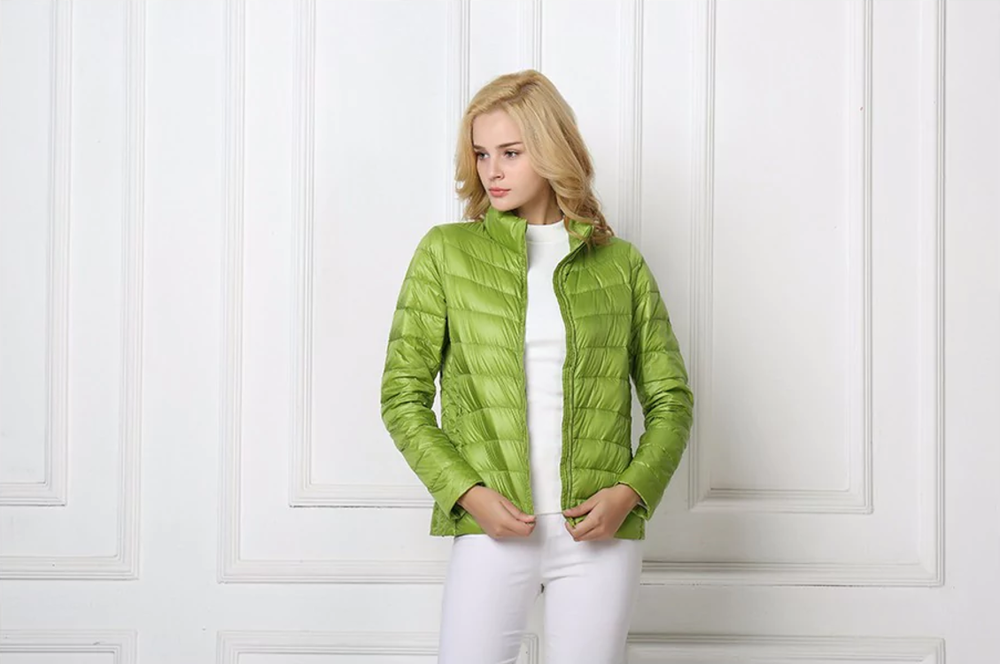 Urban Chic Lightweight Down Jacket – Diana