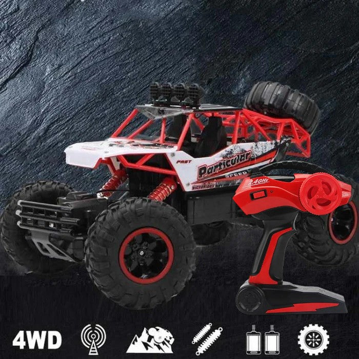 RC Truck 4WD Off-Road – 1:12 Scale, Dual Motor & 2.4GHz 80m Remote Control
