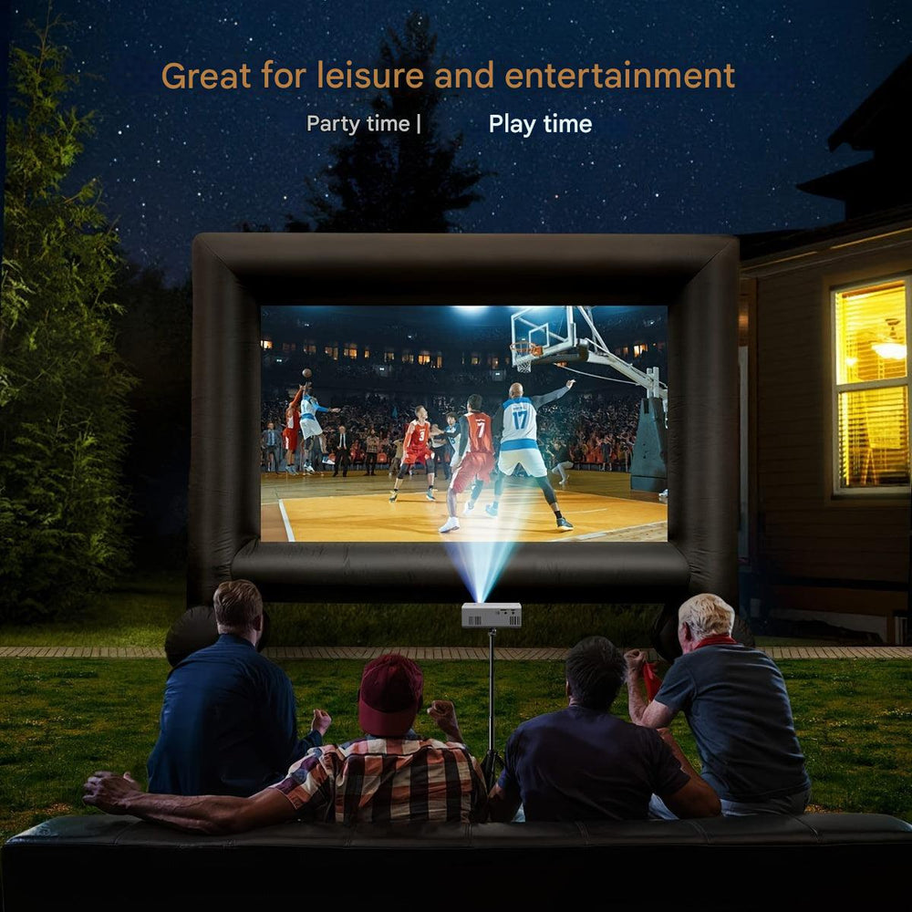 Ultra-Compact LumoBeam Mini Projector - 3000 Lumens, Portable & High-Resolution for Home & Outdoor Use