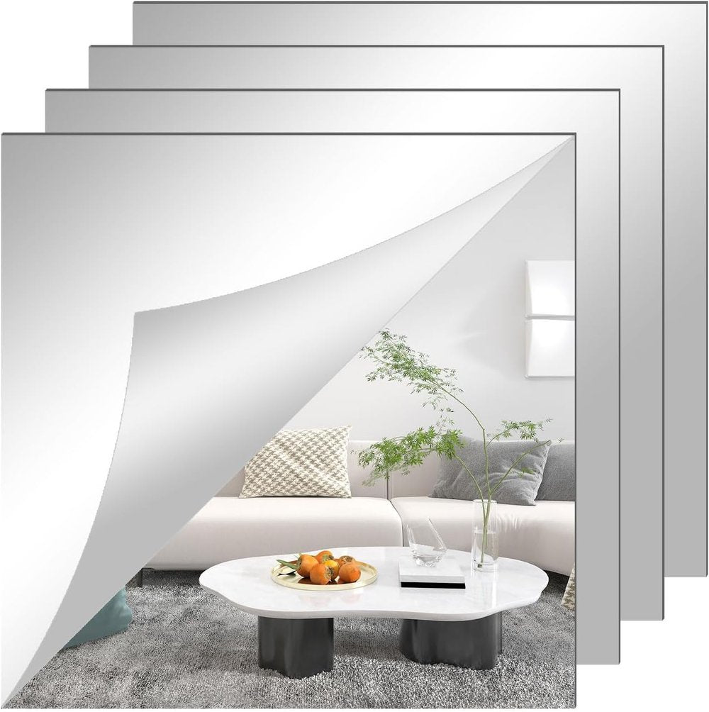 Ultra-Flexible Shatterproof Mirror - Safe, Durable, and Versatile for Home & Office Use