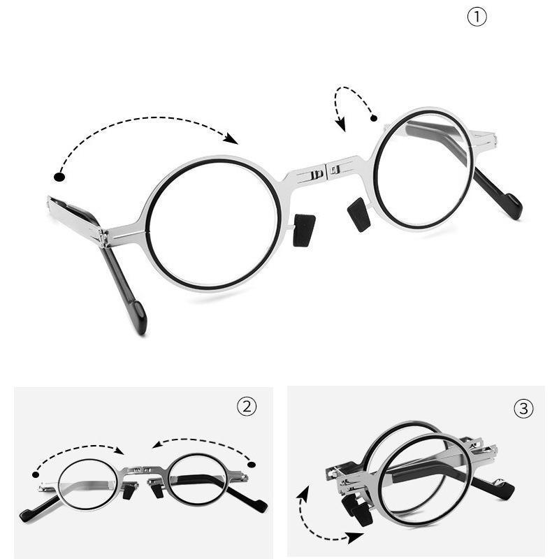 Ultra-Lightweight Foldable Eyewear with Blue Light Blocking Technology - Stylish & Portable Glasses