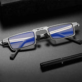 Ultra-Lightweight Foldable Eyewear with Blue Light Blocking Technology - Stylish & Portable Glasses
