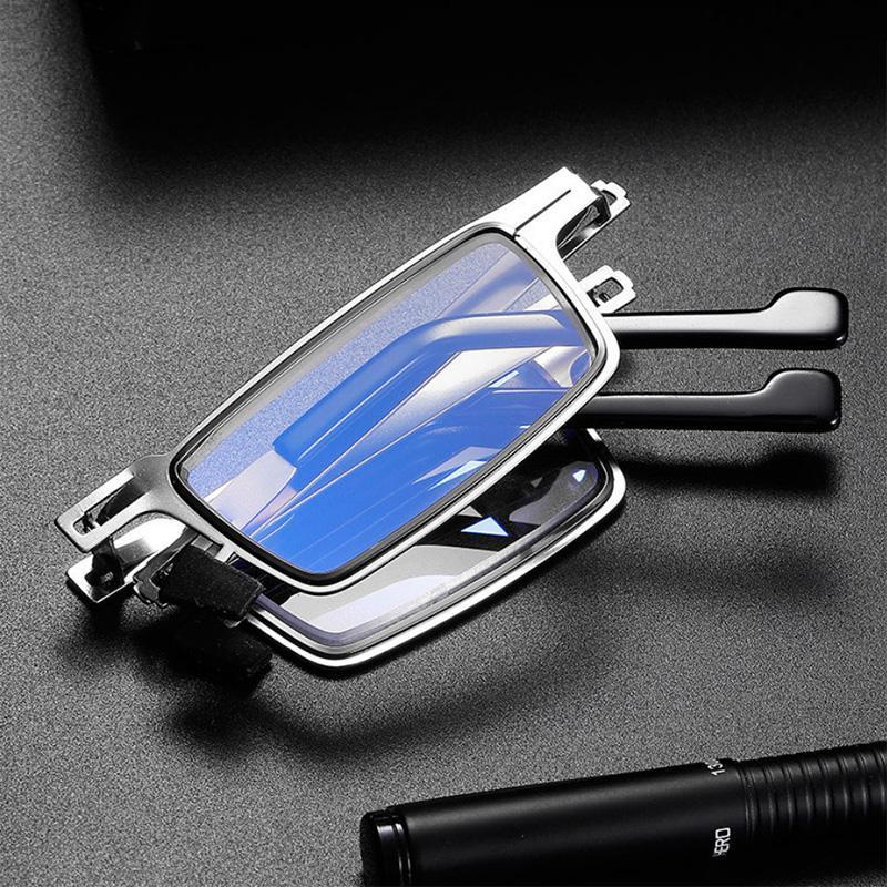 Ultra-Lightweight Foldable Eyewear with Blue Light Blocking Technology - Stylish & Portable Glasses