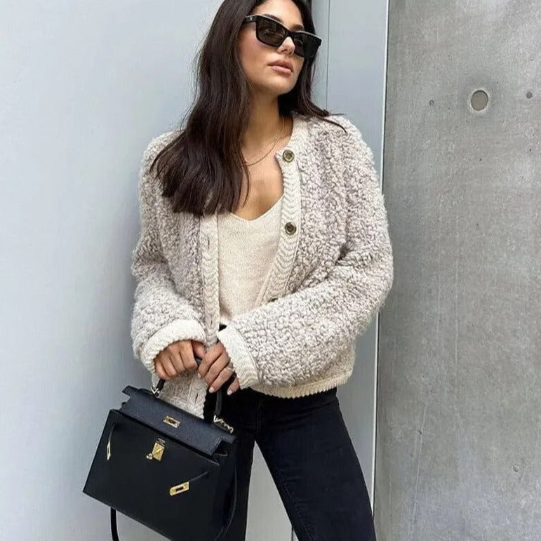 Ultra Soft Cardigan Vest - CozyTeddy