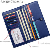 Renée Ultra-Thin RFID Blocking Leather Card Wallet - Stylish & Secure Slim Design