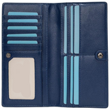 Renée Ultra-Thin RFID Blocking Leather Card Wallet - Stylish & Secure Slim Design