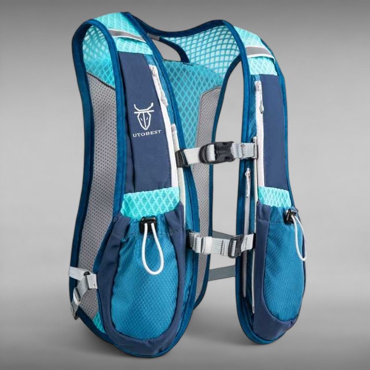 Unisex Ultralight Hydration Vest – 250 g, 1.5 L Bladder Compatible & Reflective