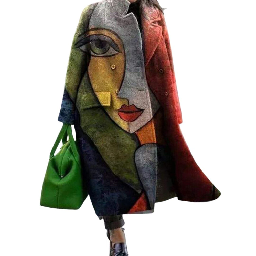 Women's oversized coat, view 2