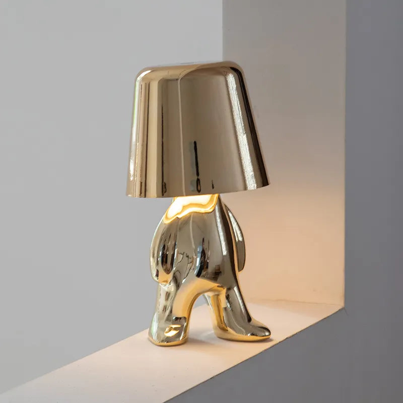 GlowCraft Unique Atmospheric Table Lamp - Stylish Ambient Lighting for Home Decor